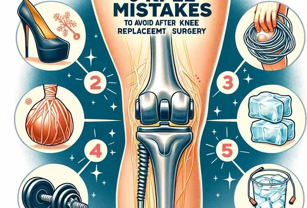 top 5 mistakes after knee replacement